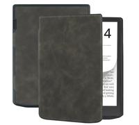 Étui pour Pocketbook InkPad 4 / Color 3 / Color 2 / Vivlio InkPad 4 7,8" en cuir TPU avec fonction veille/réveil automatique (noir)