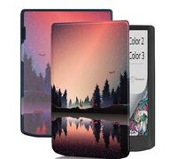 Étui pour Pocketbook Inkpad Color 3/Color 2/InkPad 4/Vivlio InkPad 4 eReader Pocketbook Couleur 2 Couverture en cuir TPU avec mise en veille/réveil automatique pour PocketBook Case (HH)