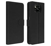 Étui pour Poco X3 et X3 Pro Housse Intégrale Porte-carte Fonction Support Noir