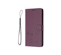 Etui Pour Pro ZTE Nubia Focus Cuir PU COUVERTURE FLIP Porte-cartes Portefeuille Blocage RFID Violet