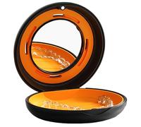Étui pour prothèse partielle | Conteneur de protection buccale | Boîte de rangement pour appareils dentaires | Étui de protection buccale avec miroirs, support de dentier partiel et récipient