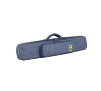 Étui pour Queue de Billard, étui pour Bâtons de Billard, Contient 3 Mégots et 4 Arbres, Sac de Club 1/2, Sac de Rangement Portable pour Bâtons de Bill, Bleu