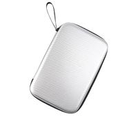 Étui pour raquette de tennis de table | Boîte de raquette de tennis de table réglable | Organiseur de sport de protection réutilisable pouvant contenir 2 pagaies et 6 balles pour l'entraînement