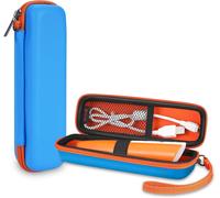 Étui Pour Ravensburger Tiptoi 00110/00113/00806/00801/00700 Kit De Démarrage Stylo, Étui De Transport Avec Dragonne, Sac Résistant Aux Chocs Pour Stylo Tiptoi (Sac Uniquement), Bleu, Trousse À