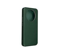 Etui pour Realme 11 Pro Plus et 11 Pro Carbone Portefeuille Support Vert foncé
