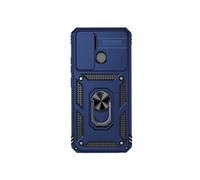 Etui Pour Realme C11 Magnétique Support Anneau Hodler Aimant De Voiture Bleu