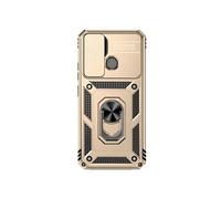 Etui Pour Realme C11 Magnétique Support Anneau Hodler Aimant De Voiture Doré