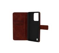 Etui pour Realme C31 Folio Portefeuille Support Vidéo Effet Mat Soft Touch marron