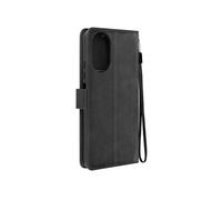 Etui pour Realme C67 Dragonne Clapet Support Portefeuille Noir