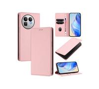 Etui pour Realme GT8 Pro fermeture magnétique, étui portefeuille fin en cuir avec protection RFID et emplacements pour cartes, compatible avec Realme