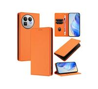 Etui pour Realme GT8 Pro fermeture magnétique, étui portefeuille fin en cuir avec protection RFID et emplacements pour cartes, compatible avec Realme