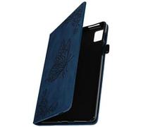 Étui pour Realme Pad Mini Motif Papillon Fleurs Rangement cartes Support vidéo Avizar bleu Bleu G