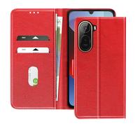 Etui portefeuille Redmi A7 Pro Chesterfield Porte-cartes Support vidéo Rouge