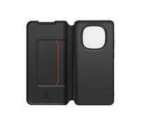 Etui pour Redmi Note 14 Pro et Note 14 Pro Plus Porte-carte Dragonne Xfm Noir