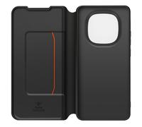 Xiaomi coque redmi note 14 pro 4g 5g folio noir