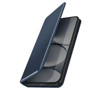 Étui Folio pour Redmi Note 15 Pro 5G avec Porte-cartes et Fonction Support Bleu nuit