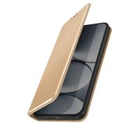 Étui Folio pour Redmi Note 15 Pro 5G avec Porte-cartes et Fonction Support Dorée