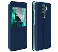 Étui pour Redmi Note 8 Pro Fenêtre d'affichage Protection Intégrale