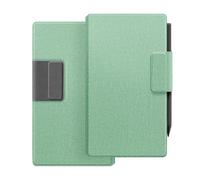 Étui pour Remarkable Paper Pro Move, Housse Tissu Imitation Fine, Porte-Stylo Rabattable, Veille/réveil Auto, Doublure Microfibre, Design Rabat, Aimant Puissant (Vert Menta)