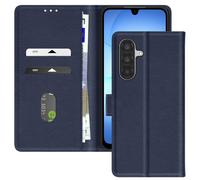 Étui pour Samsung Galaxy A17 Chesterfield avec Rangement Cartes Support Vidéo Bleu nuit