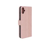 Etui pour Samsung Galaxy A05 Clapet Portefeuille et Support Vidéo Rose champagne