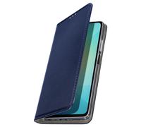 Étui pour Samsung Galaxy A06 Clapet Magnétique Porte-carte Bleu nuit