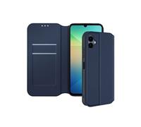 Etui pour Samsung Galaxy A06 Clapet Porte-cartes et Support Vidéo Bleu nuit