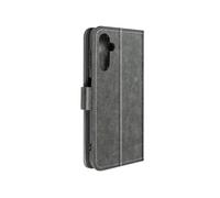 Etui pour Samsung Galaxy A14 4G et 5G Portefeuille Fonction Support Vidéo Gris
