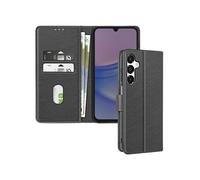 Etui pour Samsung Galaxy A16 Clapet Portefeuille et Support Vidéo Noir