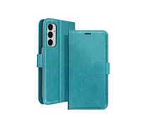 Etui pour Samsung Galaxy A16 Portefeuille avec Dragonne Turquoise