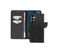 Étui pour Samsung Galaxy A16 Portefeuille Cuir Saffiano Fancy Noir