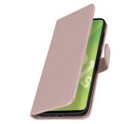 Étui pour Samsung Galaxy A21s Clapet Portefeuille Support Vidéo Rose champagne