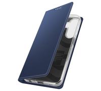 Étui pour Samsung Galaxy A25 5G Clapet Porte-carte Support Vidéo Bleu