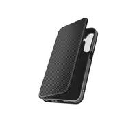 Etui pour Samsung Galaxy A25 5G Fibre de Carbone Clapet Porte-carte Carbone