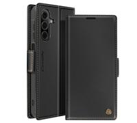 Etui pour Samsung Galaxy A26 Portefeuille Anti-RFID Noir