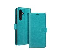 Mayaxess Étui pour Samsung Galaxy A26 Portefeuille avec Dragonne Turquoise