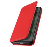 Étui pour Samsung Galaxy A32 5G Porte-carte Support Clapet Magnétique Rouge