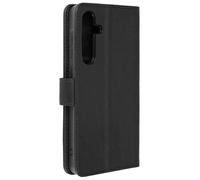 Avizar Étui pour Galaxy A35 5G Portefeuille et Support Vidéo Noir