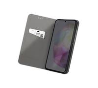 Étui pour Samsung Galaxy A35 5G Clapet Portefeuille Support Vidéo Noir