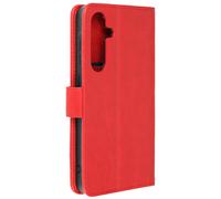 Étui pour Samsung Galaxy A35 5G Portefeuille et Support Vidéo Rouge