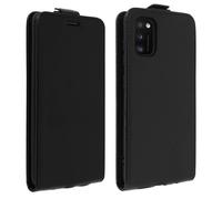 Étui pour Samsung Galaxy A41 Housse Clapet Vertical Protection Porte-carte Noir