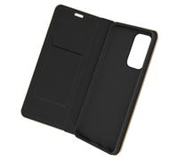 Étui pour Samsung Galaxy A53 5G Porte-carte Support Vidéo Luna Book Gold Noir