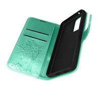 Étui pour Samsung Galaxy A53 5G Portefeuille Support Vidéo Mandala Arbre Vert