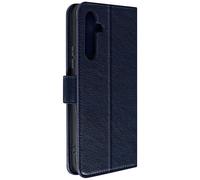 Coque pour Samsung Galaxy A54 5g, support de carte, vidéo, bleu foncé
