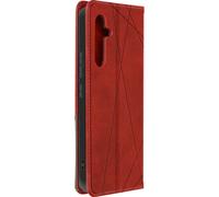 Étui pour Samsung Galaxy A54 5G Portefeuille Motif prisme Collection Geo Rouge