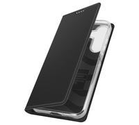 Étui pour Samsung Galaxy A55 5G Clapet Porte-carte Support Vidéo Noir