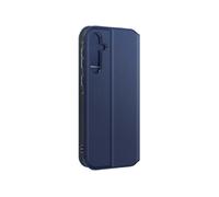 Etui pour Samsung Galaxy A55 5G Clapet Porte-cartes et Support Vidéo Bleu nuit