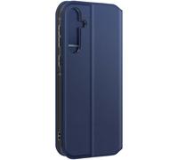 Etui pour Samsung Galaxy A55 5G Clapet Porte-cartes et Support Vidéo Bleu nuit