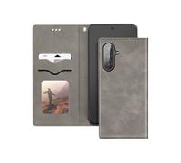 Etui pour Samsung Galaxy A56 Portefeuille Support Vidéo Gris
