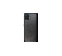 Etui pour Samsung Galaxy A71 4G Modèle Folio Case avec Emplacement de Carte Noir